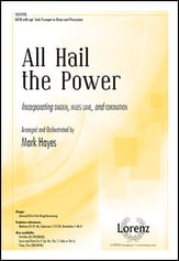 All Hail the Power SATB choral sheet music cover